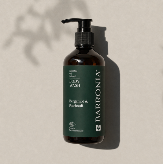 Mood uplifting & Mind Refreshing Body Wash, Infused With Bergamot & Patchouli Essential Oils