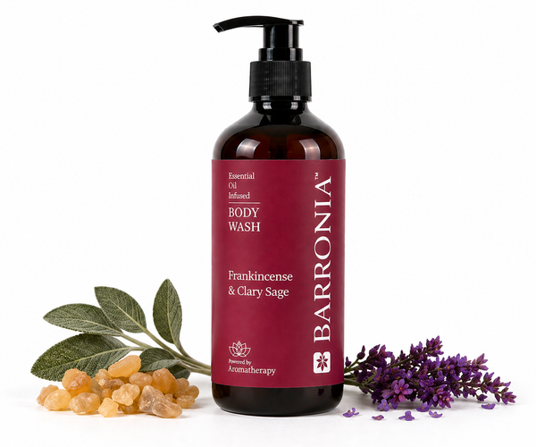 Barronia Frankincense & Clary sage Bodywash