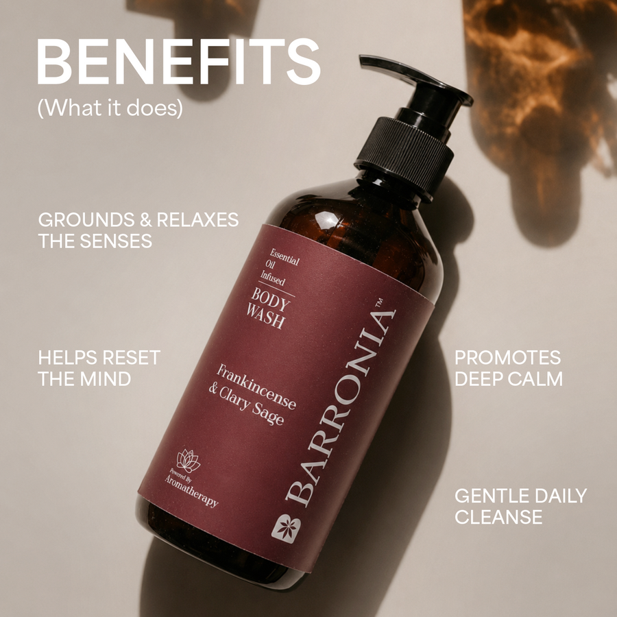 Frankincense & Clary Sage Body Wash