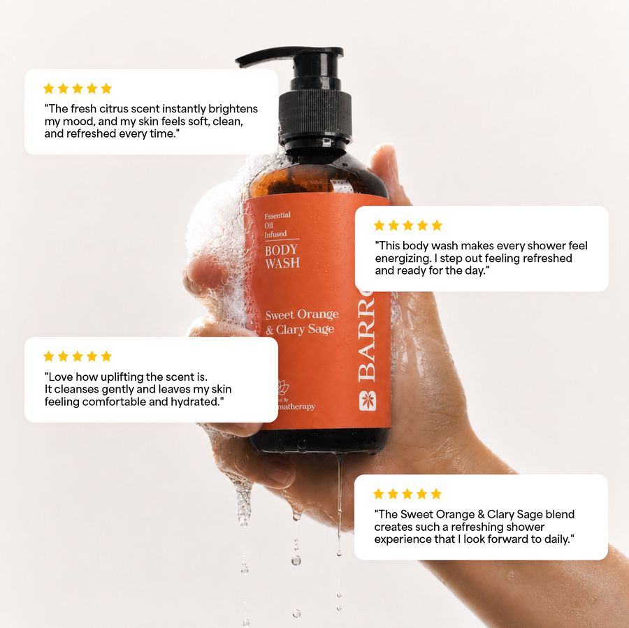Sweet orange & Clary sage Body Wash