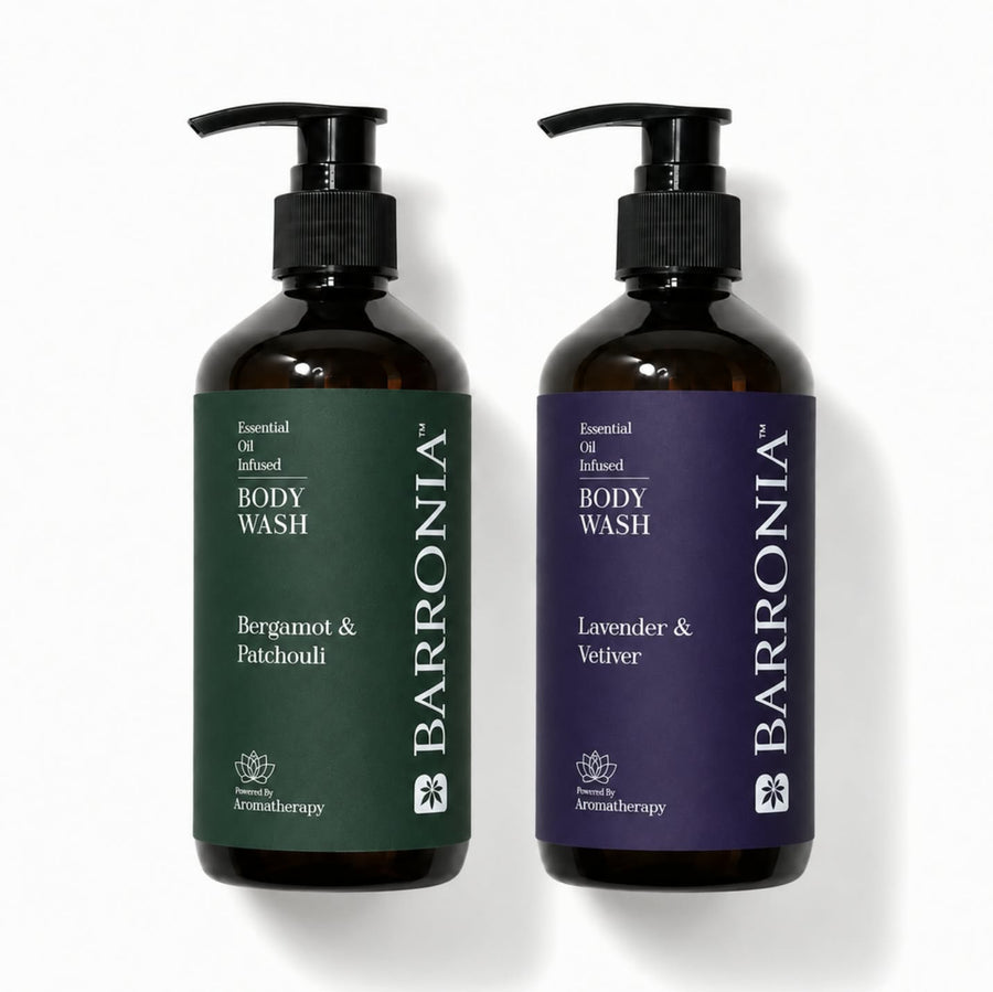 Morning-Night Shower Duo ( morning freshness & night relaxation )